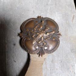 Insigne polonais ww2 &laquo; Bene Merentibus &raquo; Mission de l'arm&eacute;e polonaise en France