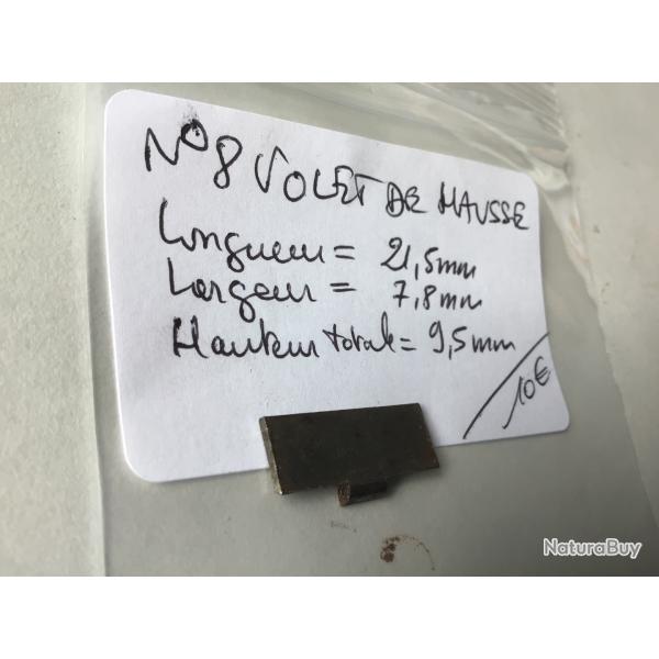 VENDU PAR LE-CUIRASSIER N8 VOLET DE HAUSSE