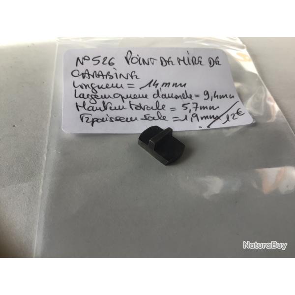 VENDU PAR LE-CUIRASSIER N526 POINT DE MIRE DE CARABINE