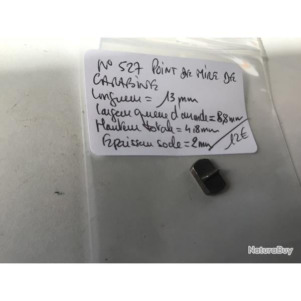 VENDU PAR LE-CUIRASSIER N527 POINT DE MIRE DE CARABINE