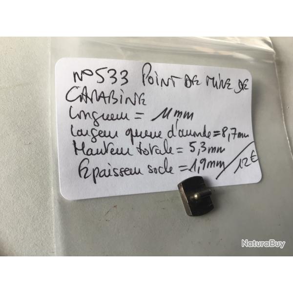 VENDU PAR LE-CUIRASSIER N533 POINT DE MIRE DE CARABINE
