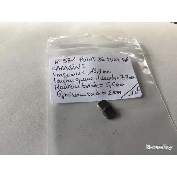 VENDU PAR LE-CUIRASSIER N531  POINT DE MIRE DE CARABINE