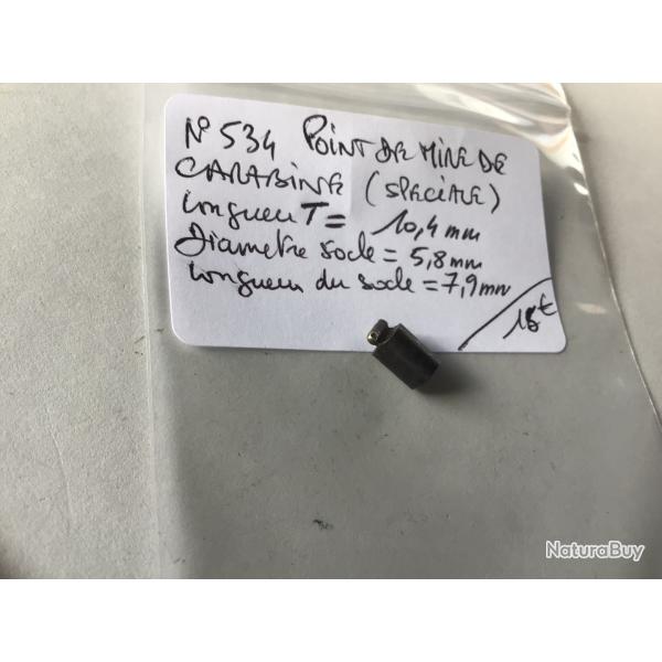 VENDU PAR LE-CUIRASSIER N534 POINT DE MIRE DE CARABINE