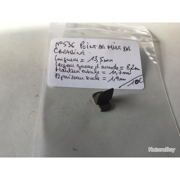VENDU PAR LE-CUIRASSIER N536 POINT DE MIRE DE CARABINE