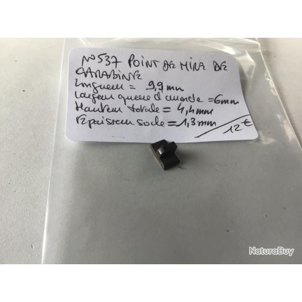 VENDU PAR LE-CUIRASSIER N537 POINT DE MIRE DE CARABINE
