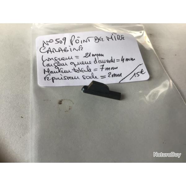 VENDU PAR LE-CUIRASSIER N509 POINT DE MIRE DE CARABINE