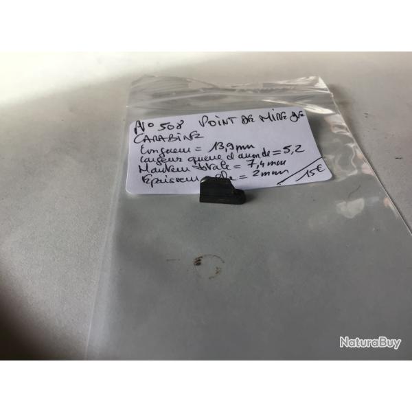 VENDU PAR LE-CUIRASSIER N508 POINT DE MIRE DE CARABINE