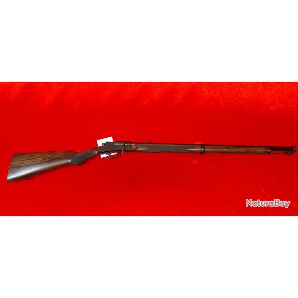 Carabine 3 canons ManuFrance model Buffalo mitraille calibre 6 mm