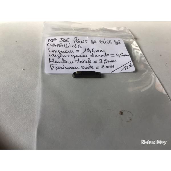 VENDU PAR LE-CUIRASSIER N506 POINT DE MIRE DE CARABINE