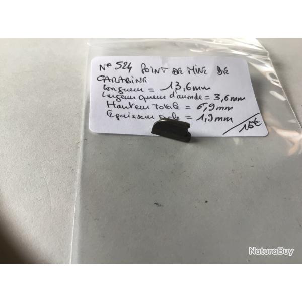 VENDU PAR LE-CUIRASSIER N524 POINT DE MIRE DE CARABINE