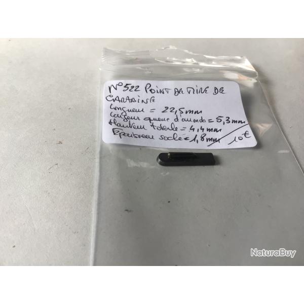 VENDU PAR LE-CUIRASSIER N522 POINT DE MIRE DE CARABINE