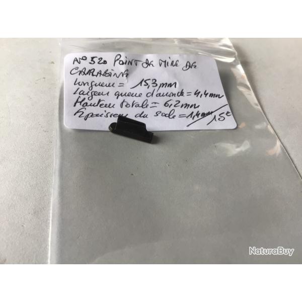 VENDU PAR LE-CUIRASSIER N520 POINT DE MIRE DE CARABINE