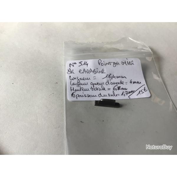 VENDU PAR LE-CUIRASSIER N514 POINT DE MIRE DE CARABINE