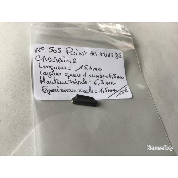VENDU PAR LE-CUIRASSIER N505 POINT DE MIRE DE CARABINE