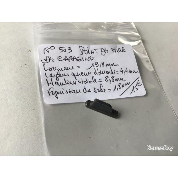 VENDU PAR LE-CUIRASSIER N503 POINT DE MIRE DE CARABINE