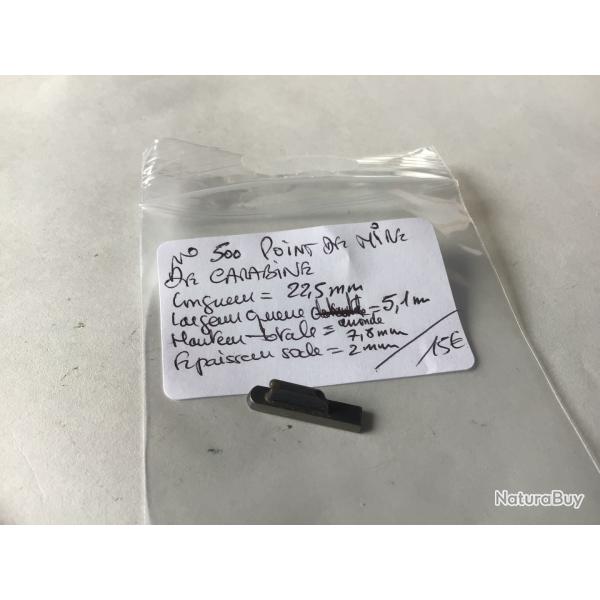 VENDU PAR LE-CUIRASSIER N500 POINT DE MIRE DE CARABINE