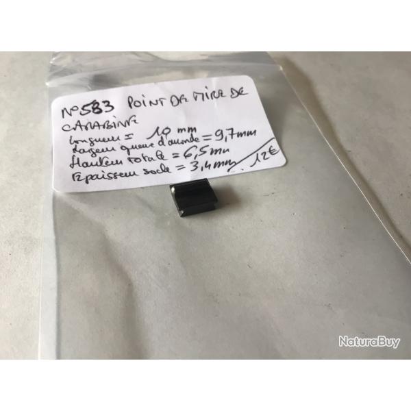 VENDU PAR LE-CUIRASSIER N 583 POINT DE MIRE DE CARABINE