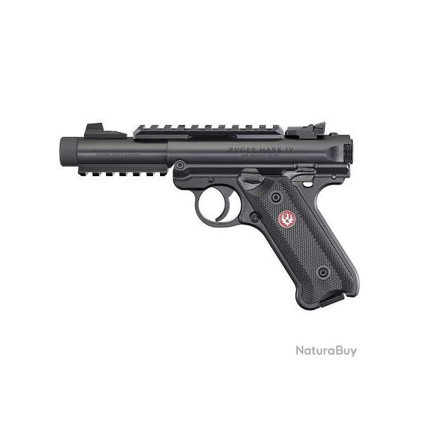 Pistolet RUGER Mark IV Tactical Filet� Cal.22lr