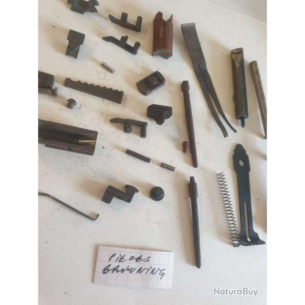Lot pi�ces browning
