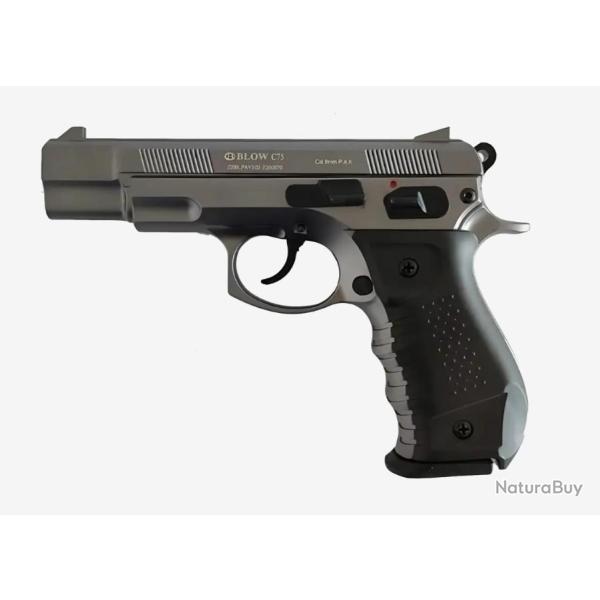 Pistolet a blanc BLOW CZ75 - 9MM PAK Fume