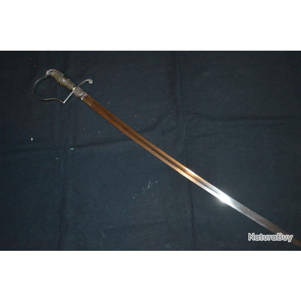 SABRE ALLEMAND ARTILLERIE Mle 1873-MODELE D'OFFICIER-EPOQUE 1871/1914-GUERRE 1914/1918