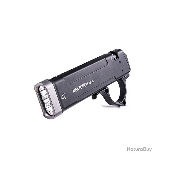 Lampe Torche Tactique Nextorch TA70 - 3500 Lumens - Ultra-compacte - Accs direct au Strobe