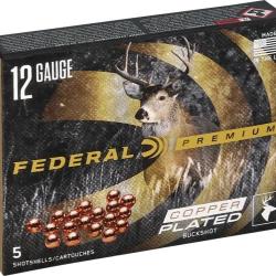 Cartouches Federal Chevrotine 15 grains - Cal. 12/76