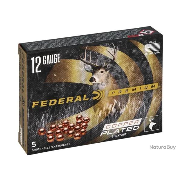 Cartouches Federal Chevrotine 18 grains - Cal. 12/89