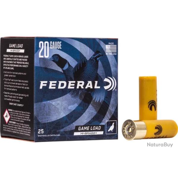 Cartouches Federal Game Load 28 gr Cal. 20 70