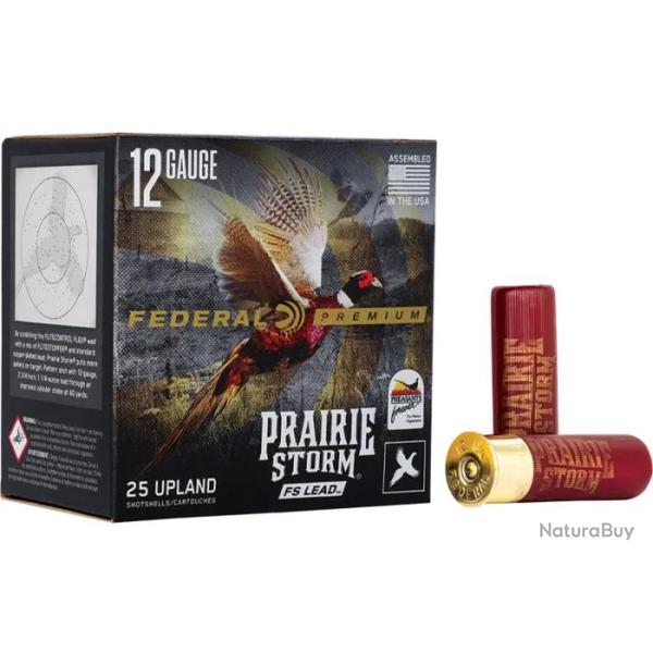 Cartouches Federal Prairie Storm 46 gr - Cal. 12/76 5