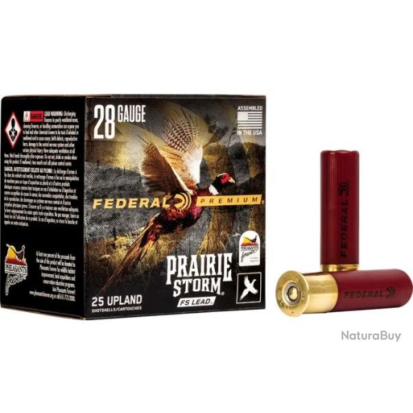 Cartouches Federal Prairie Storm 25 gr - Cal. 28/76 6