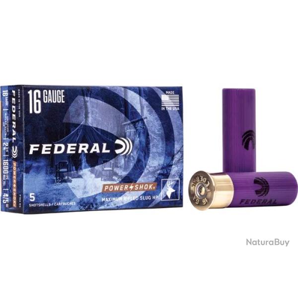 Balles Federal Power-Shok 23 gr - Cal. 16/70