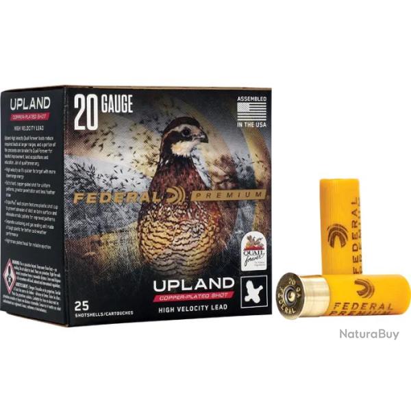 Cartouches Federal Upland 28 gr Cuivr Cal. 20 70