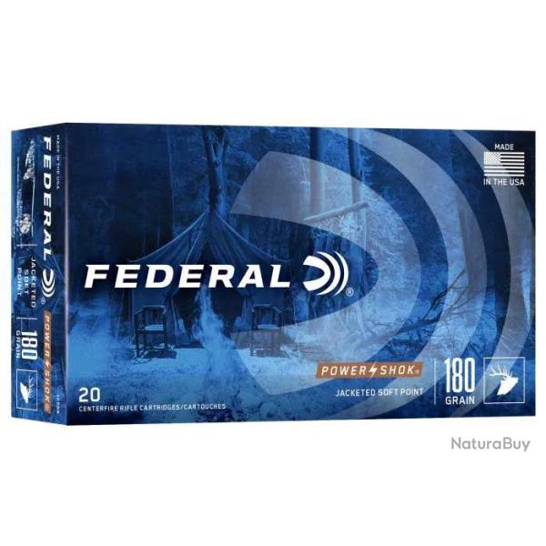 Balles Federal Power Shock - Cal. 308 Win - 180 gr