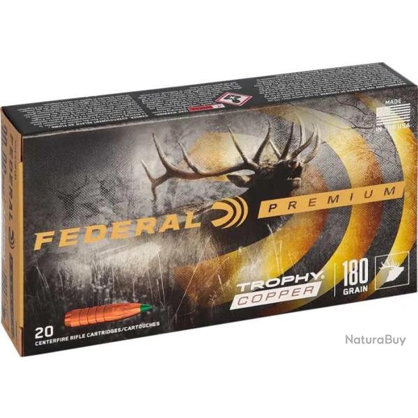 Balles Federal Prenium Ogive Trophy Copper - Cal. 6,5 Crdm - 120 gr
