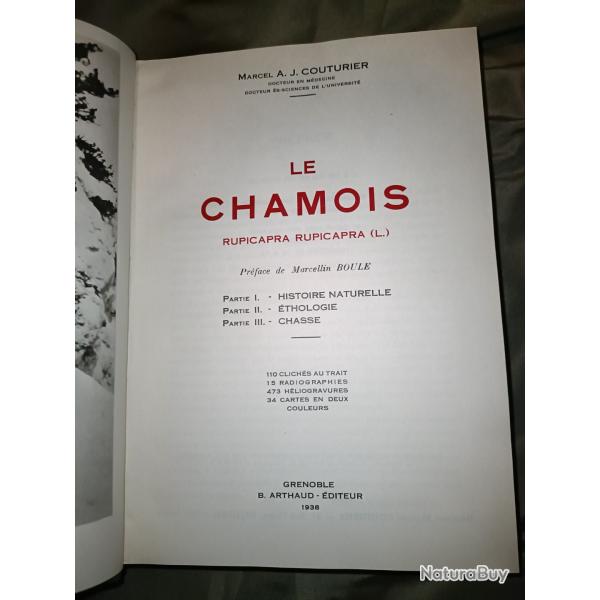 Le chamois Marcel Couturier