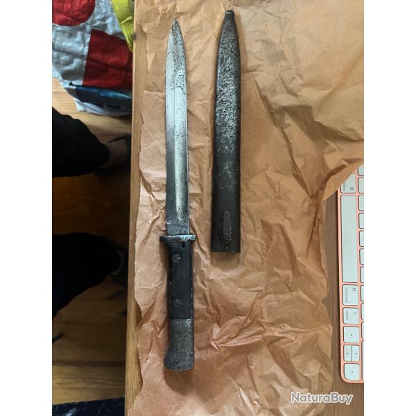 Ba�onnette allemande ww1