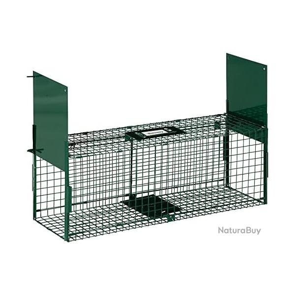 Pige Vivant Pige de Capture dim. 80L x 25l x 30H cm pour Petits Animaux Type Les Rats et Les Souri