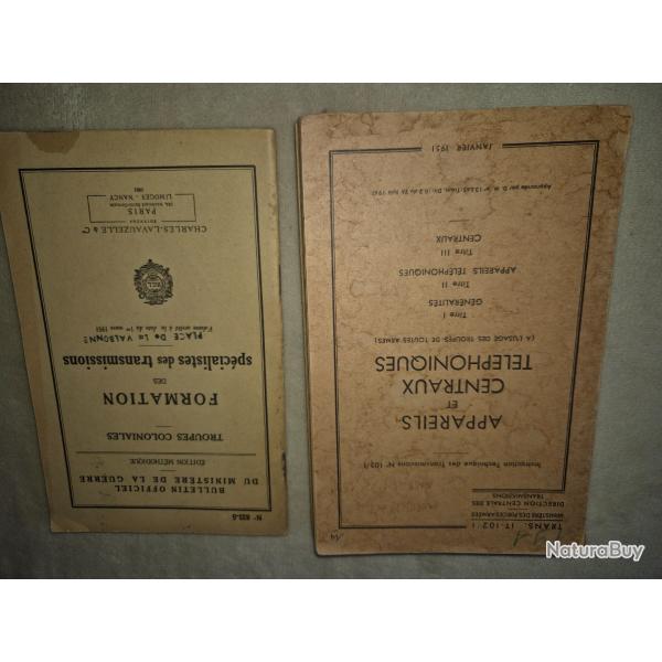 Livres sur les transmisions France, 1951.