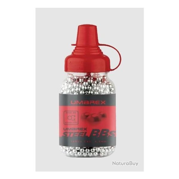Billes Steel Umarex BBs 4,5mm 0.35g Bouteille x1500