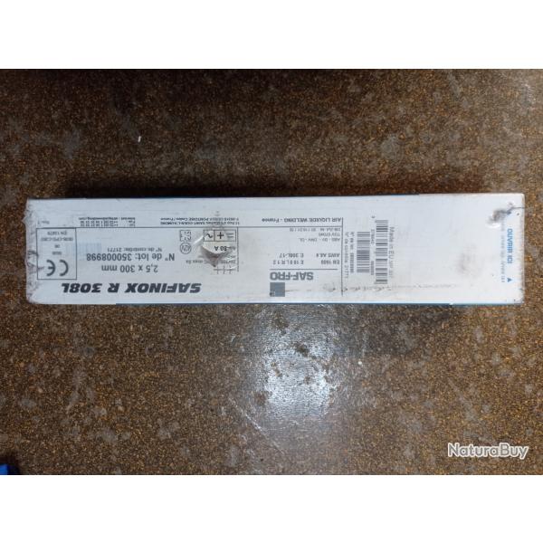 �lectrodes Rutiles Diam�tre 2,5 X 300 Mm Saf-fro 308L