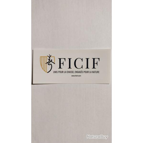 Autocollant chasse FICTIF