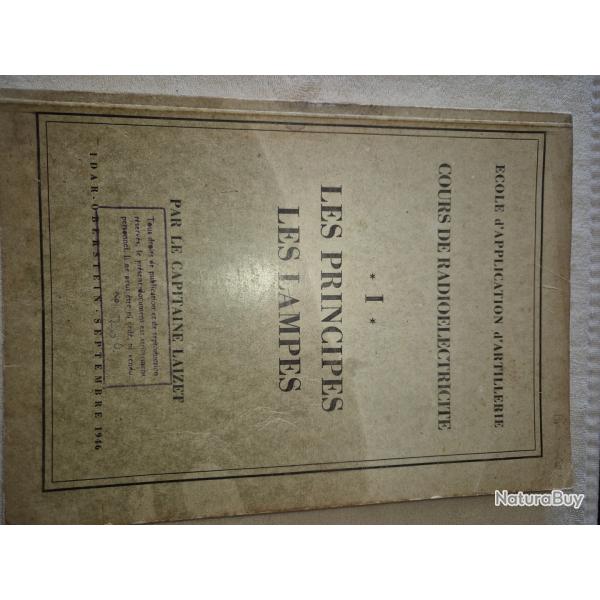 Manuel de  cours de radioelectricite