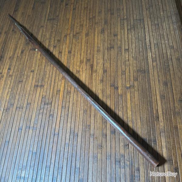 LANCE DE LANCIER DE CAVALERIE 1816 NOMBREUX POIN�ONS FRANCE XlX �ME