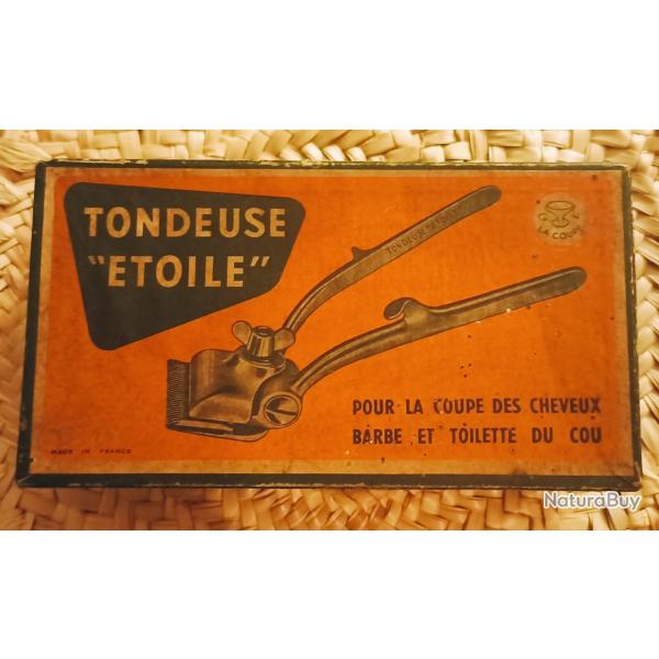 Tondeuse ancienne "ETOILE"
