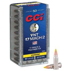Balles CCI VNT - Cal. 17 HMR - 17 gr