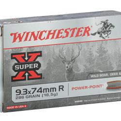 Winchester Power Point 9.3x74mm R 286 gr / 18.5 g - 9.3x74 mm R Power Point 286 gr / 18.5 g