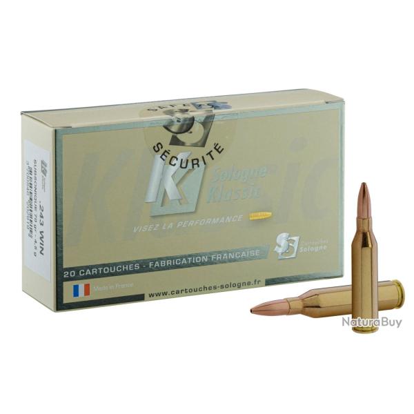 Munition  percussion centrale Sologne subsonique