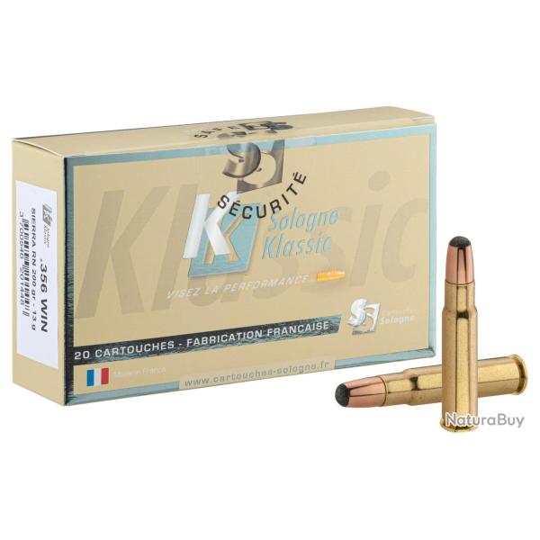 Sologne .356 Win Sierra Pro Hunter RN 200 gr / 13 g - Sologne .356 Win Sierra PH 200 gr / 13 g