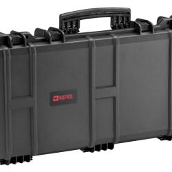 Nuprol Mallette Waterproof 75cm mousse vague - Mallette noire